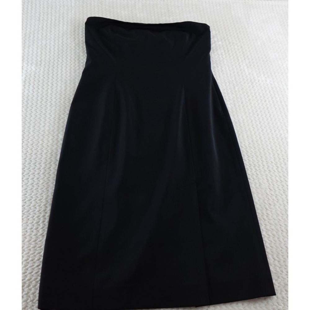 Dana Buchman Women's Dress Size 12 Sleeveless Black Maxi Fully Lined
